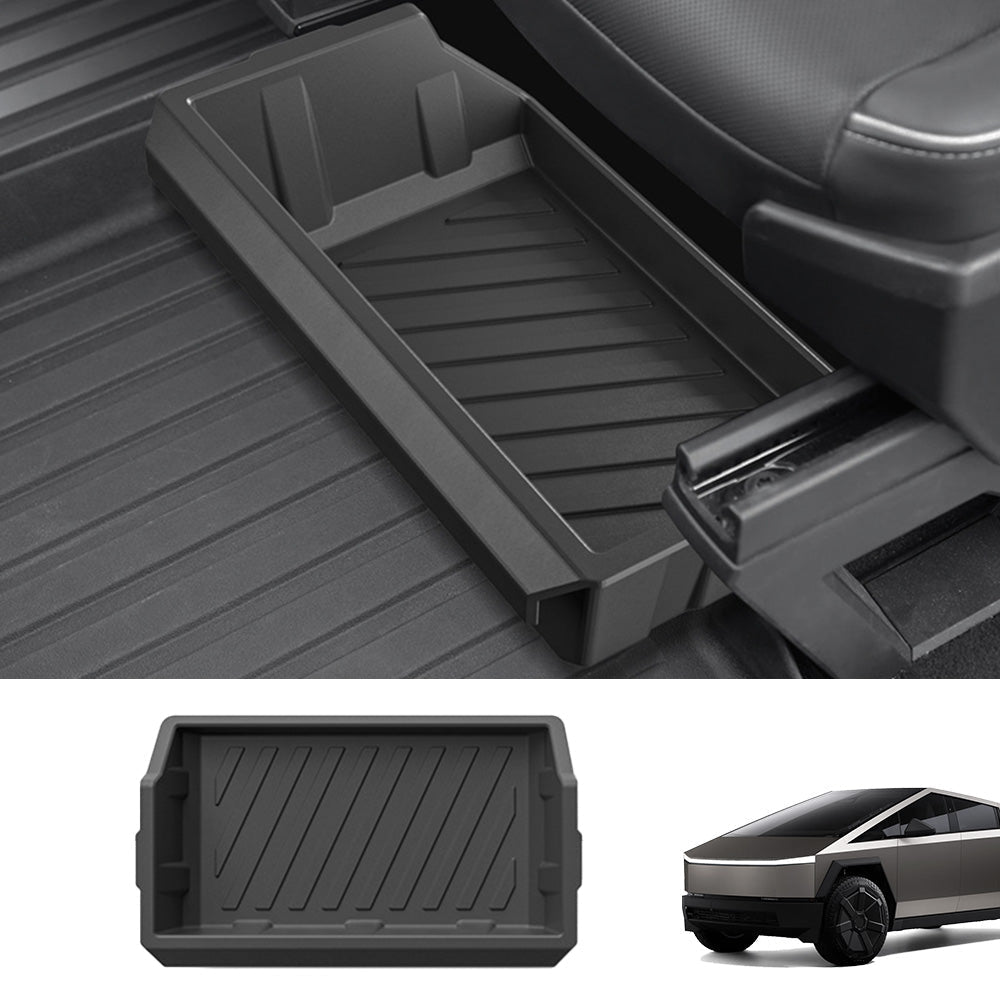 Front Under Seat Hidden Storage Box for Tesla Cybertruck