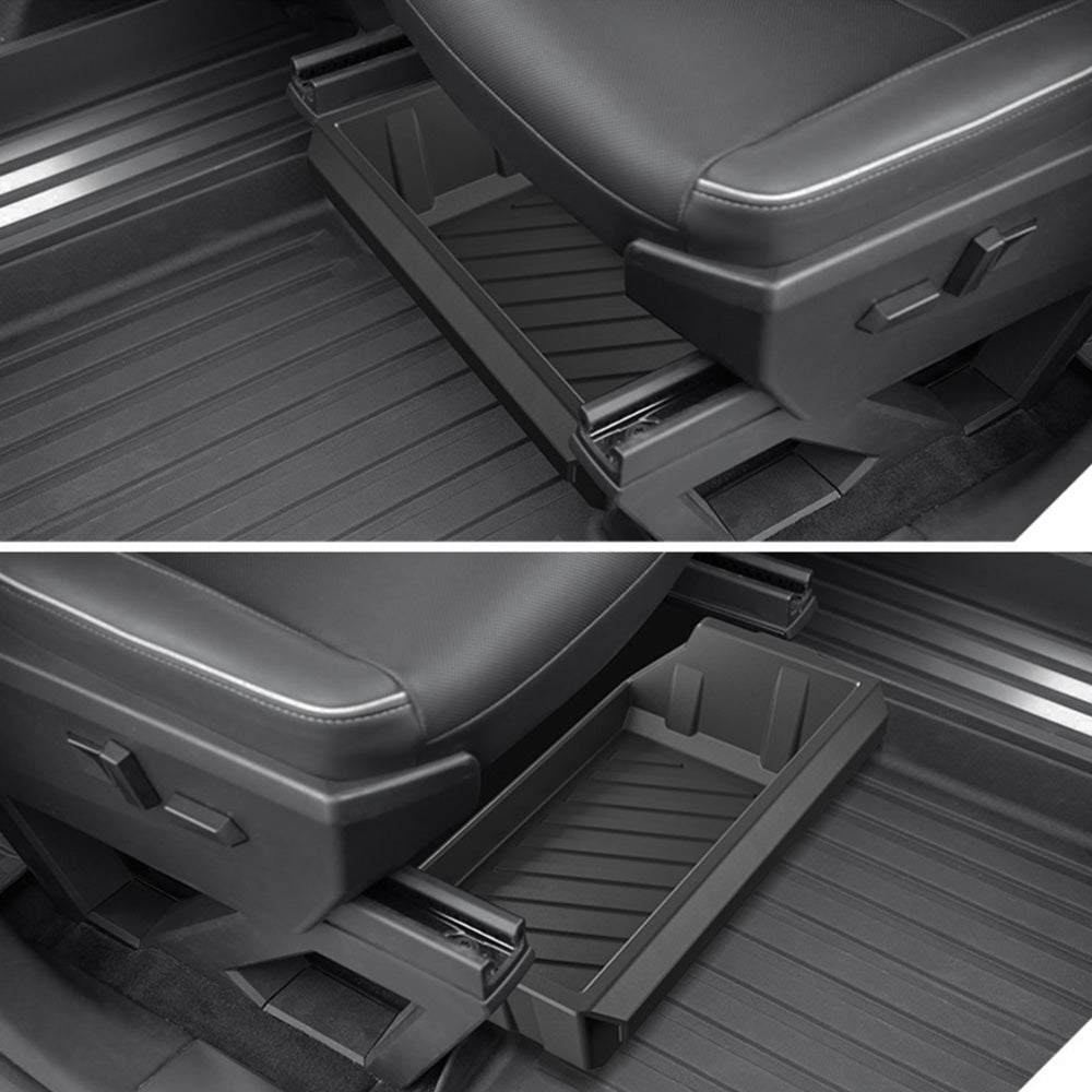 Front Under Seat Hidden Storage Box for Tesla Cybertruck