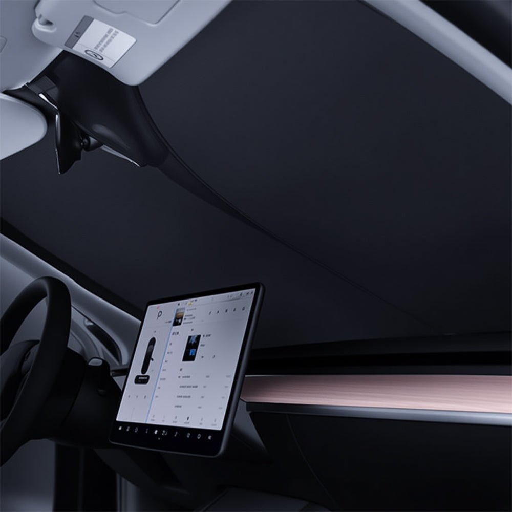 Front Windshield Sunshade for Model 3 / Model Y | Miroken