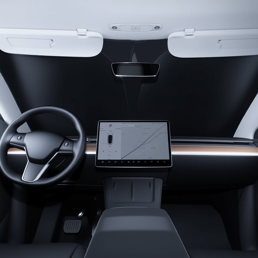 Front Windshield Sunshade for Model 3 / Model Y | Miroken