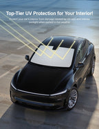 Front Windshield Sunshade for Model 3 / Model Y | Miroken