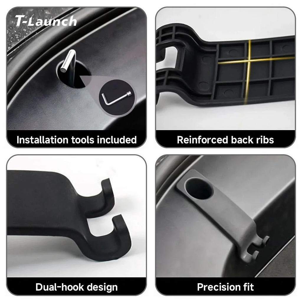 Frunk Bolt Cover & Hook Holding Clips For Tesla Model 3 (2021-2023)