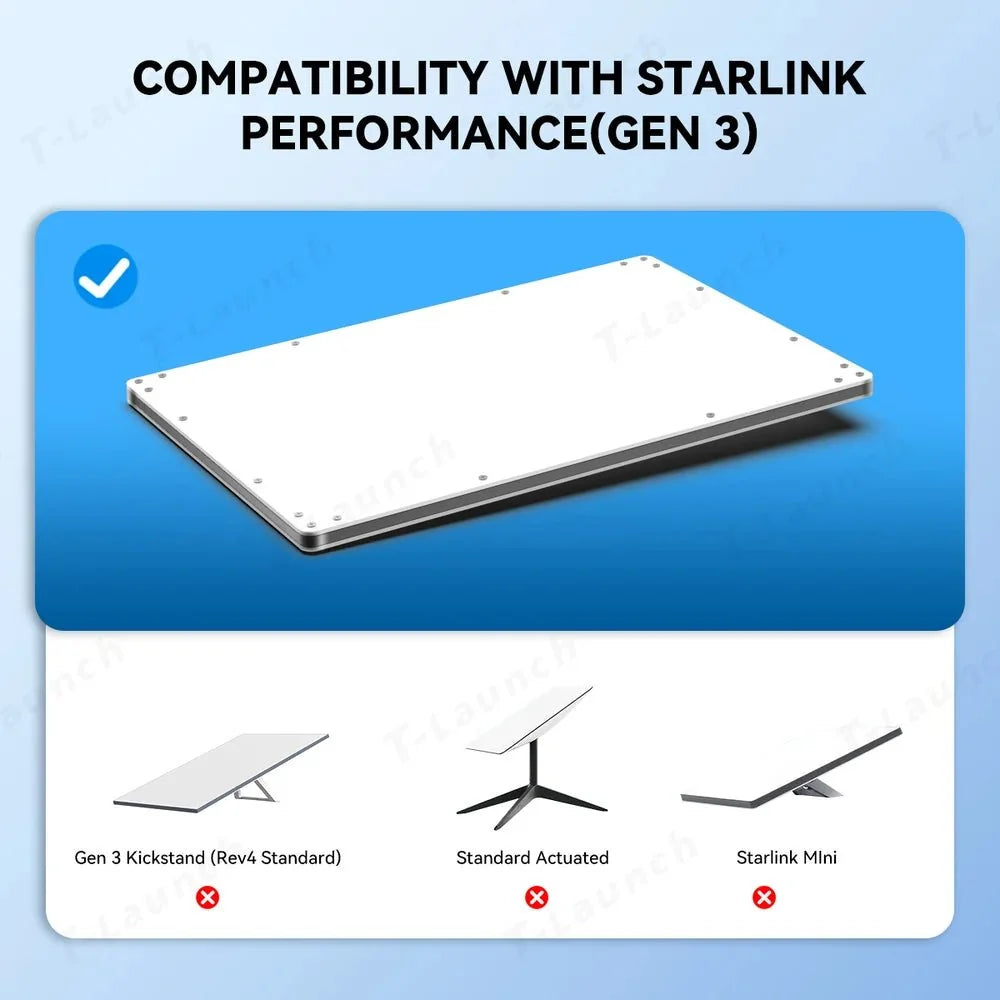 Full-Cover Hard Travel Case for Starlink Performance (Gen 3)