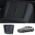 Full-Cover Non-Slip Silicone Wireless Charging Area Mat for Tesla Model 3 Highland Standard 2025+