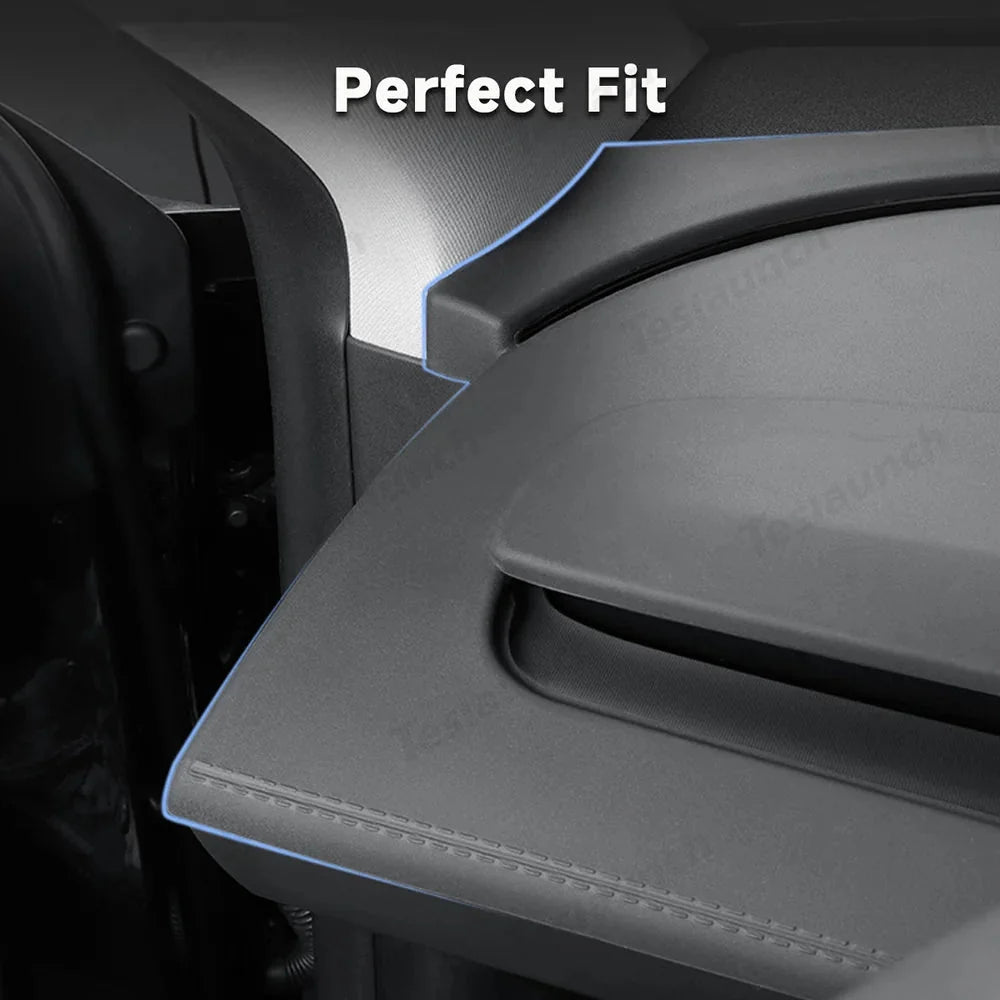 Full-Cover Silicone Dashboard Protector for Tesla Model Y Juniper 2025+