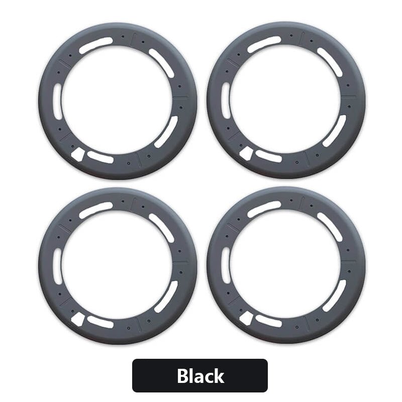 Fully Wrapped Wheel Cover Hubcap for Tesla Model Y 20'' Induction Wheels (4 PCS)
