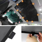 Glass Roof / Sunroof Sunshade for Tesla Model 3(2017-2020) Sun Visor Accessories