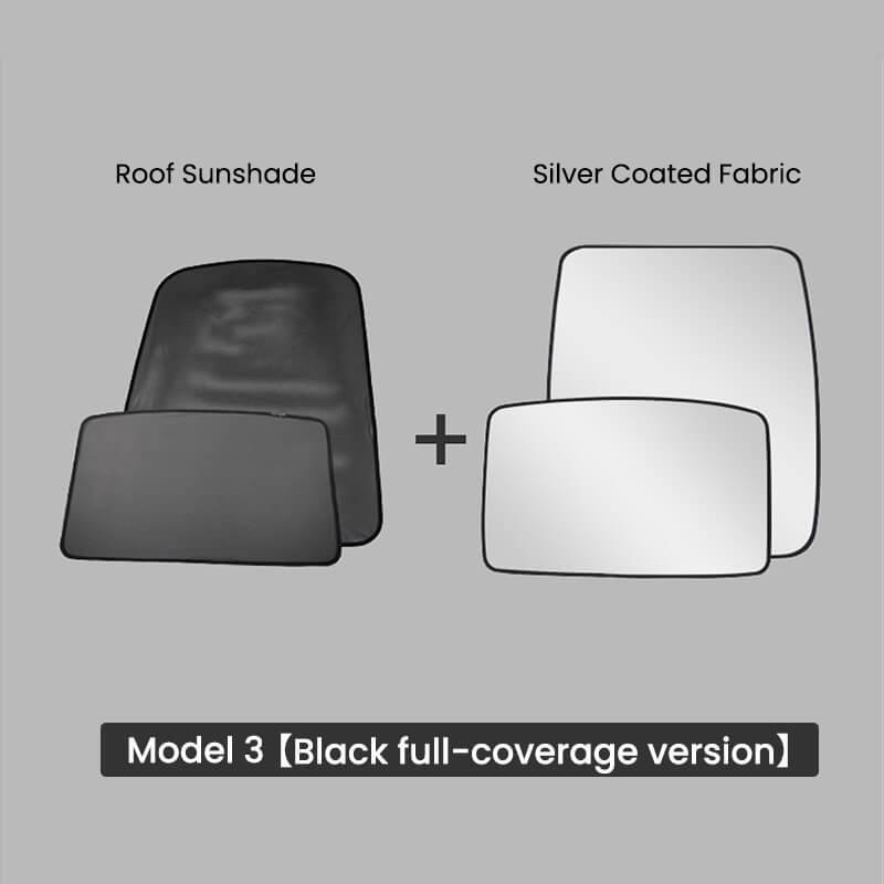 Glass Roof / Sunroof Sunshade for Tesla Model 3(2021-2023) Sun Visor Accessories