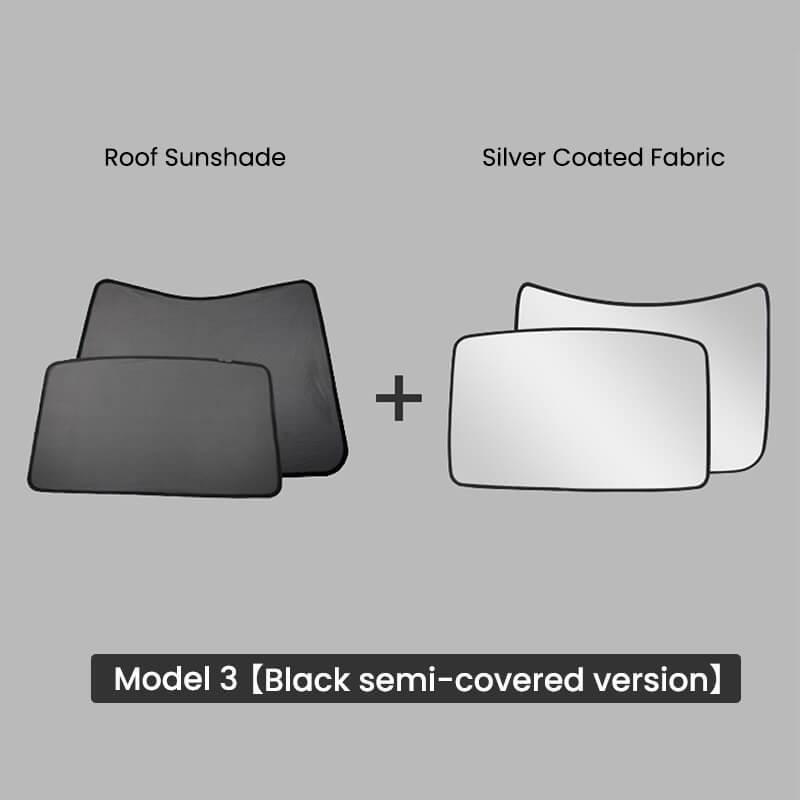 Glass Roof / Sunroof Sunshade for Tesla Model 3(2021-2023) Sun Visor Accessories
