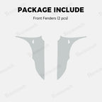 Glossy TPU Invisible Full Car Paint Protection Film (PPF) for Tesla Model Y Juniper 2025+