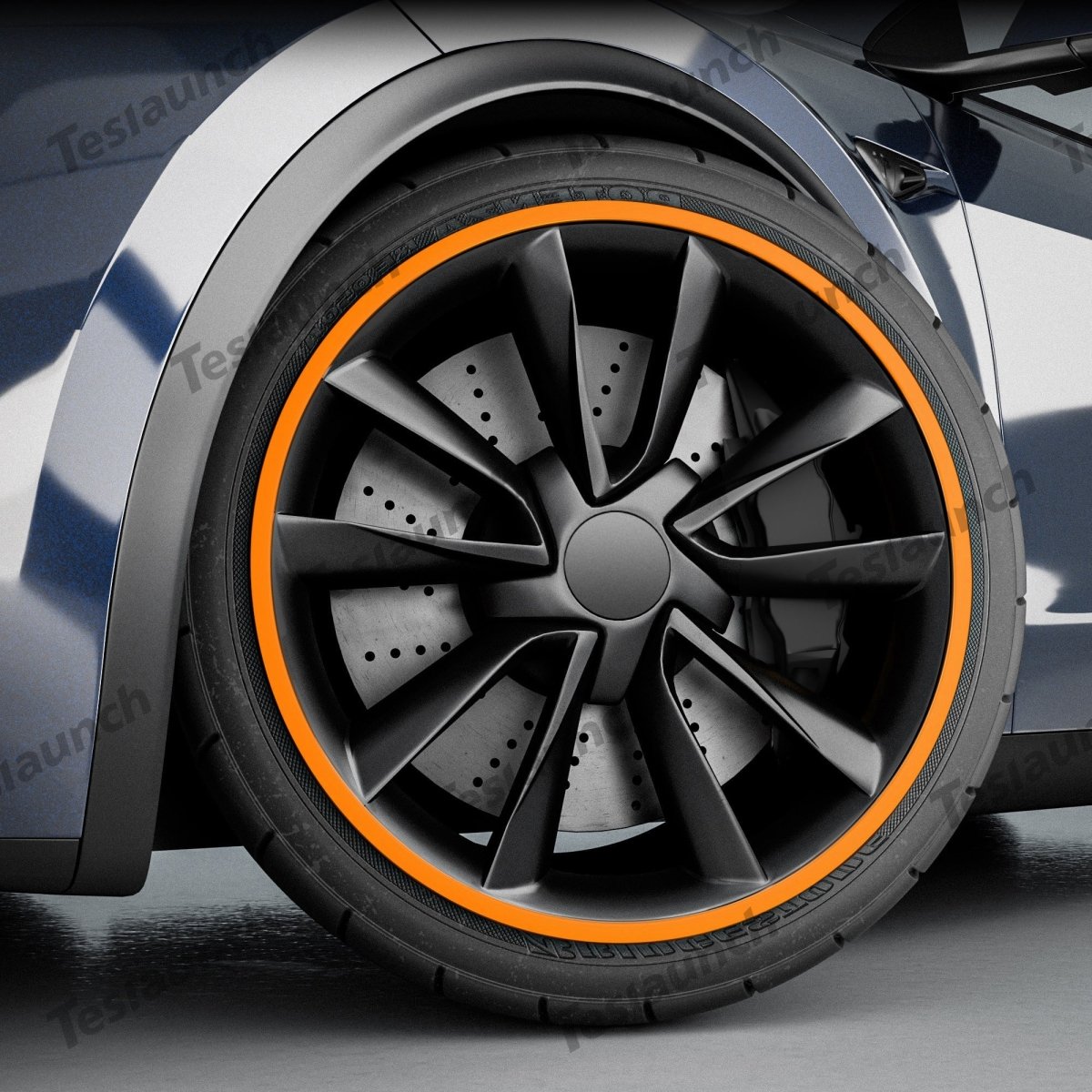 Gold Aluminum Alloy Wheel Rim Protector- Fits All Cars
