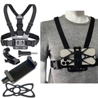 Rotating Chest Strap Hands-Free Phone Holder