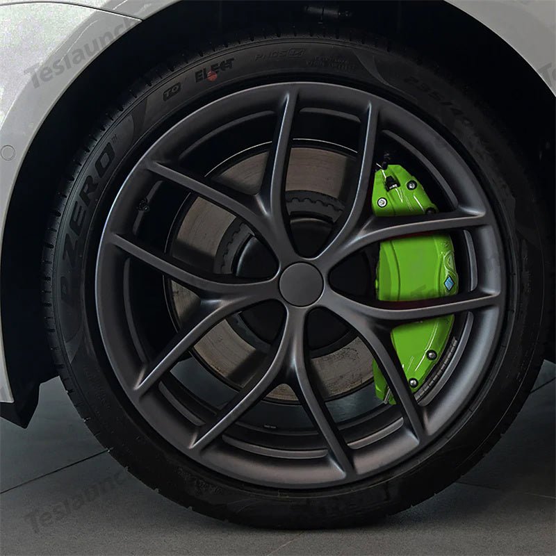 Green Brake Caliper Covers (4Pcs) For Tesla 2017-2023 Model 3/Y