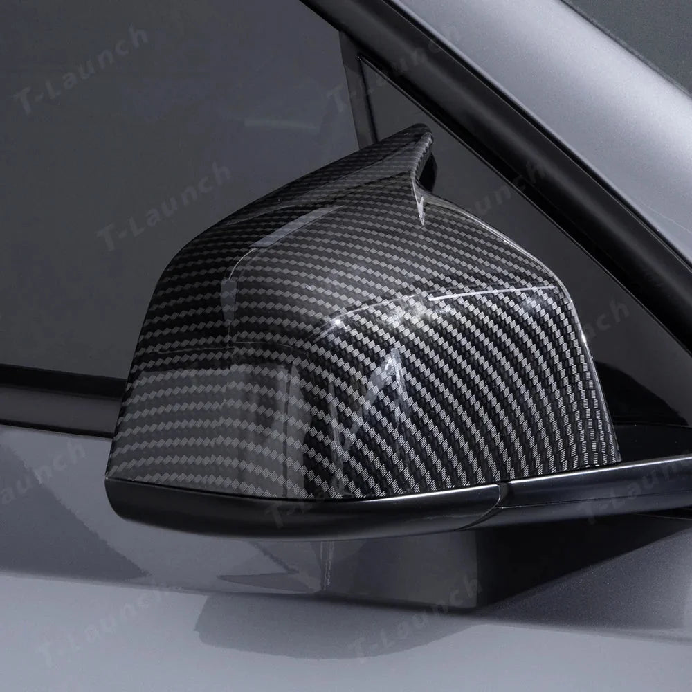 GT-Style Side Mirror Cover Caps for Tesla Model Y Juniper 2025+