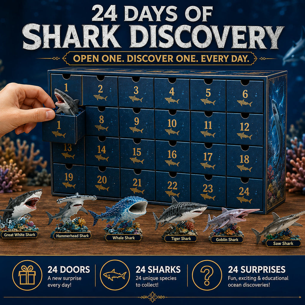 Shark World Advent Calendar 2026 - 24 Shark Species