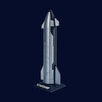 Handcrafted SpaceX Starship B7 Rocket Model Ready-to-Display Collectible