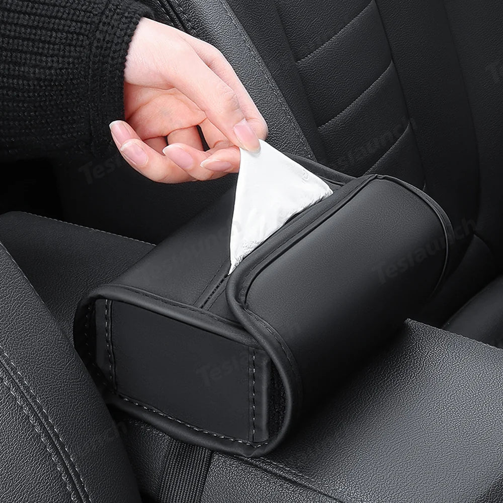 Hanging Car Tissue Box – Universal Fit for All Cars