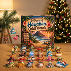 Hawaiian Crazy Friends Advent Calendar 2026 - Island Ornaments