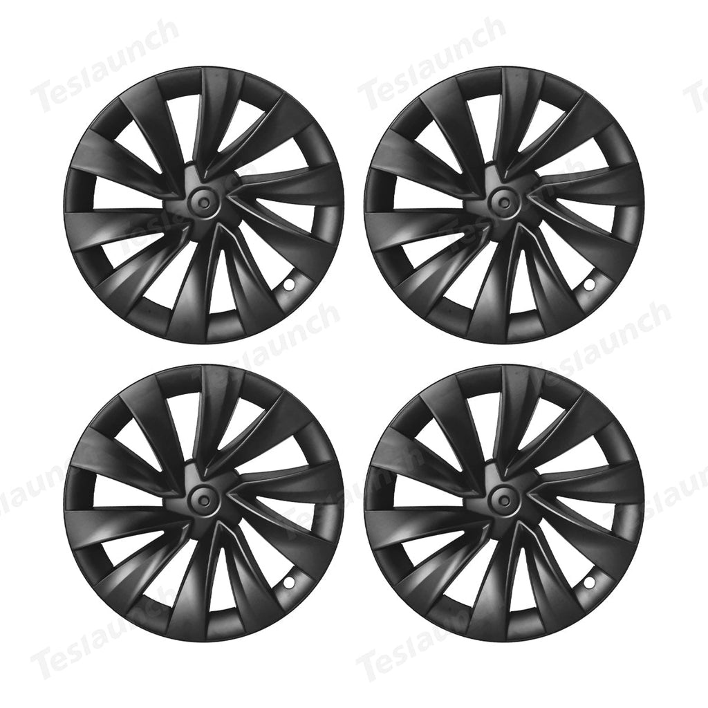 Helix 2.0 Style Wheel Hubcaps (Set of 4) for Tesla 2025+ Model Y Juniper 20'' Helix 2.0 Wheels