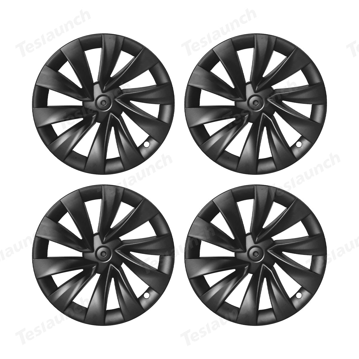 Helix 2.0 Style Wheel Hubcaps (Set of 4) for Tesla 2025+ Model Y Juniper 20'' Helix 2.0 Wheels