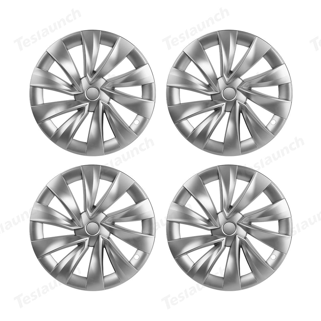 Helix 2.0 Style Wheel Hubcaps (Set of 4) for Tesla 2025+ Model Y Juniper 20'' Helix 2.0 Wheels