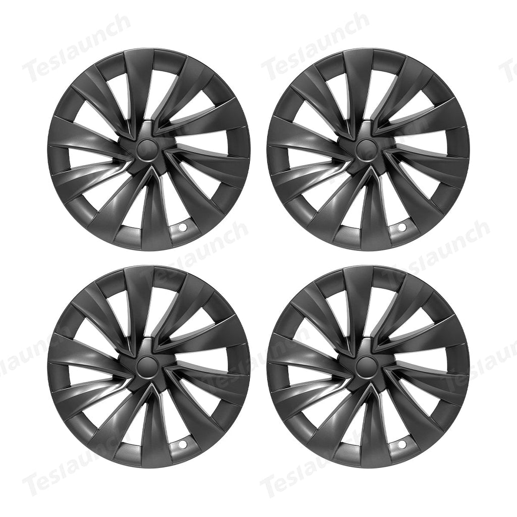 Helix 2.0 Style Wheel Hubcaps (Set of 4) for Tesla 2025+ Model Y Juniper 20'' Helix 2.0 Wheels