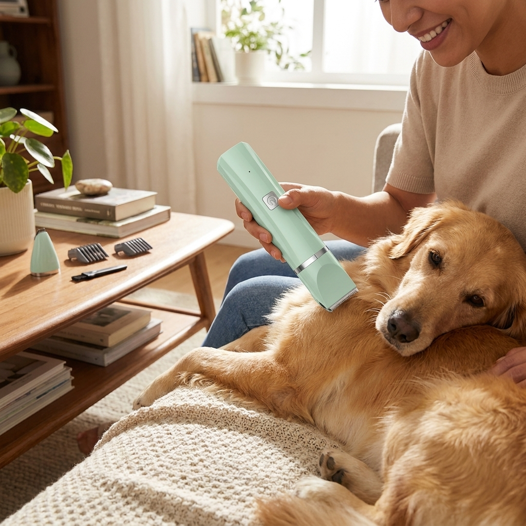 4-in-1 Cordless Pet Clippers