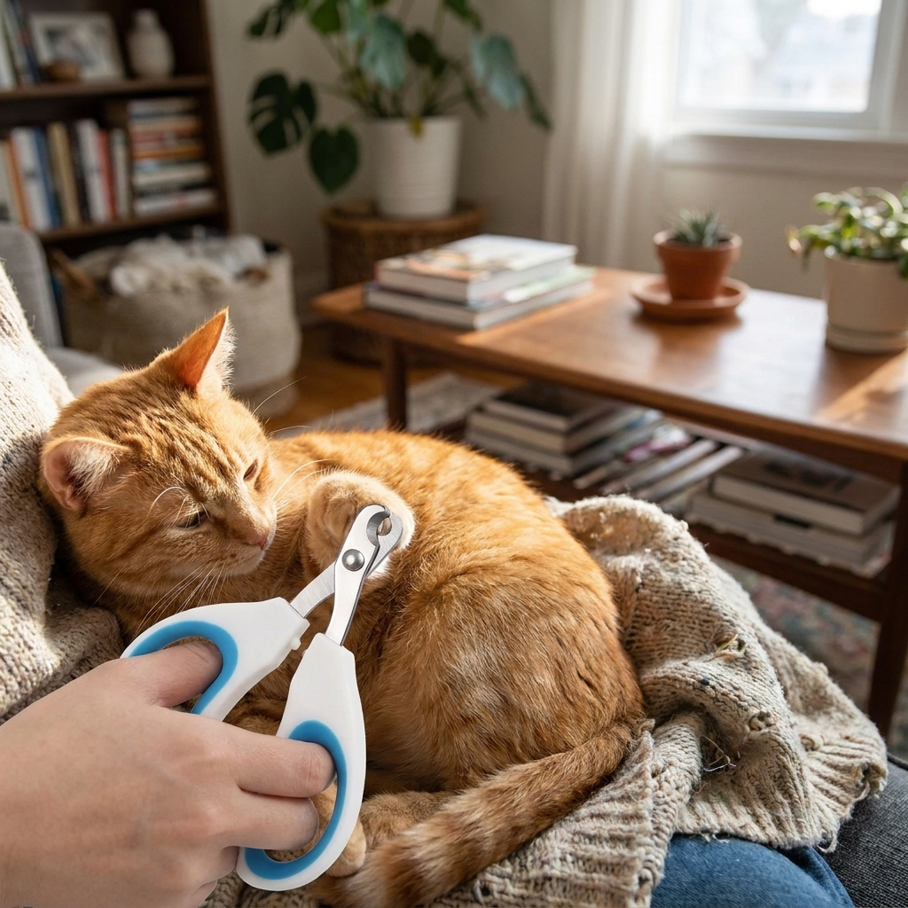 Pet Nail Clippers for Cats & Dogs