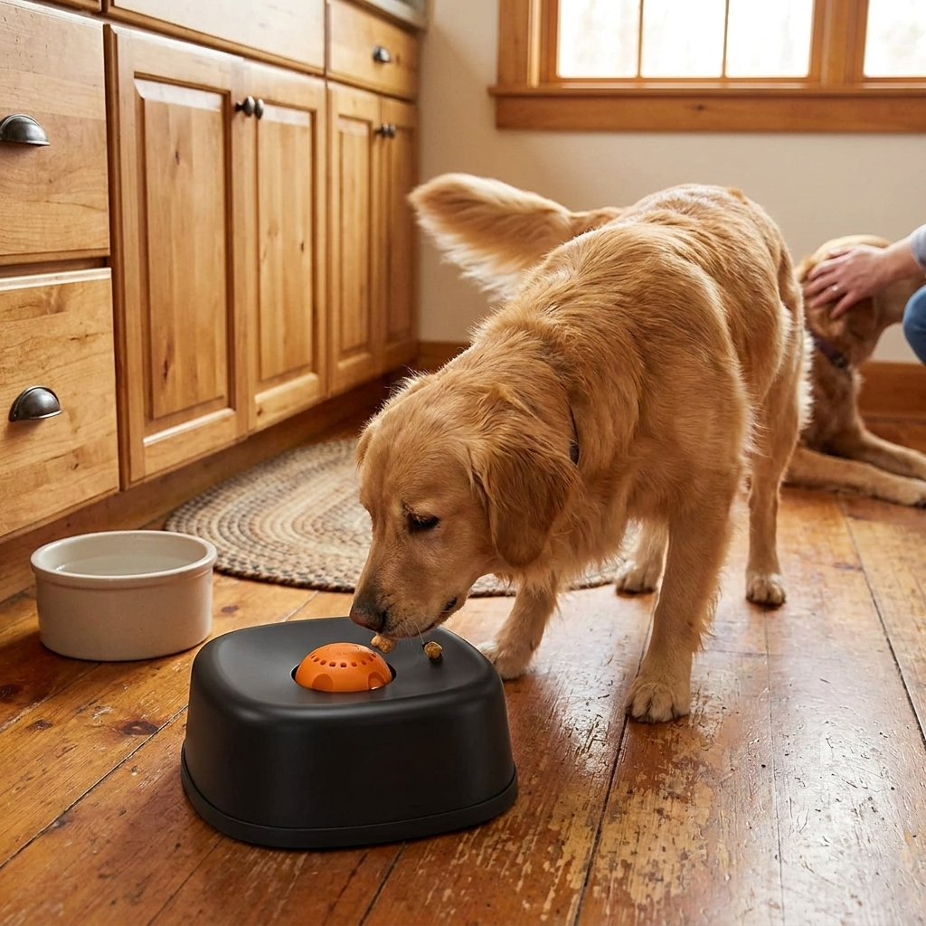 Bone Broth Slow Lick Bowl, 3/4 Cup