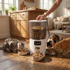 HEYBO 3-Bowl Automatic Cat Feeder