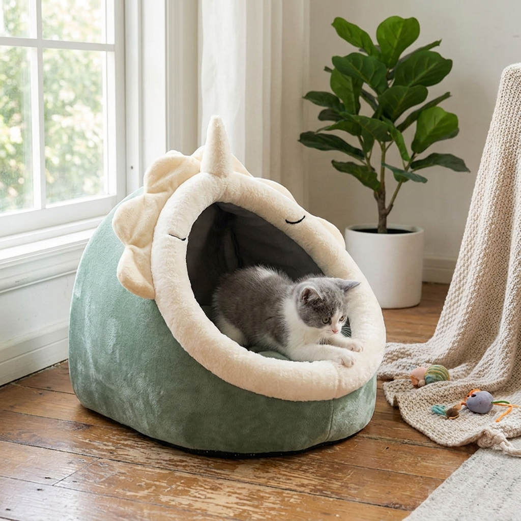 Deep Sleep Cave Cat Bed