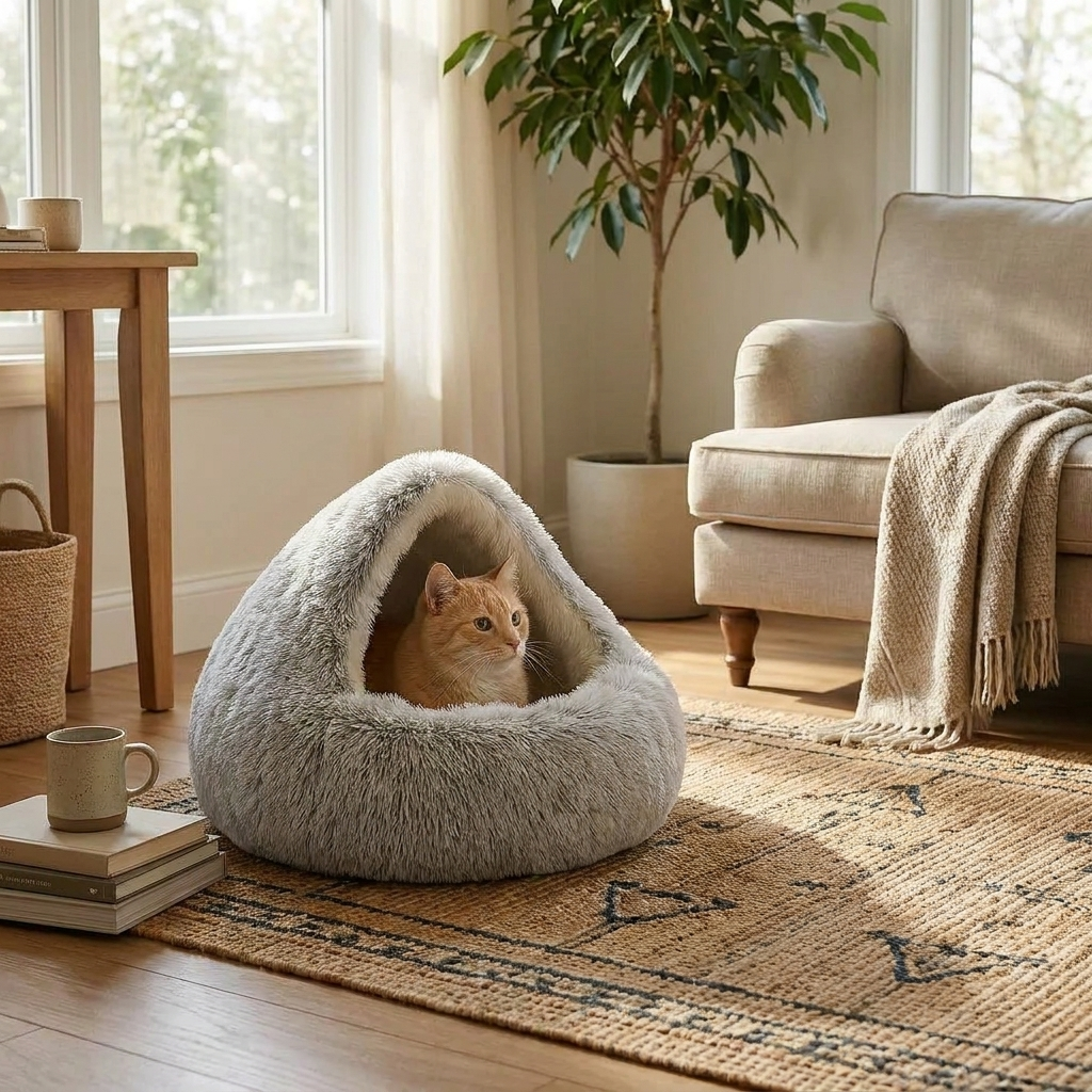 Orthopedic Pet Cave Bed