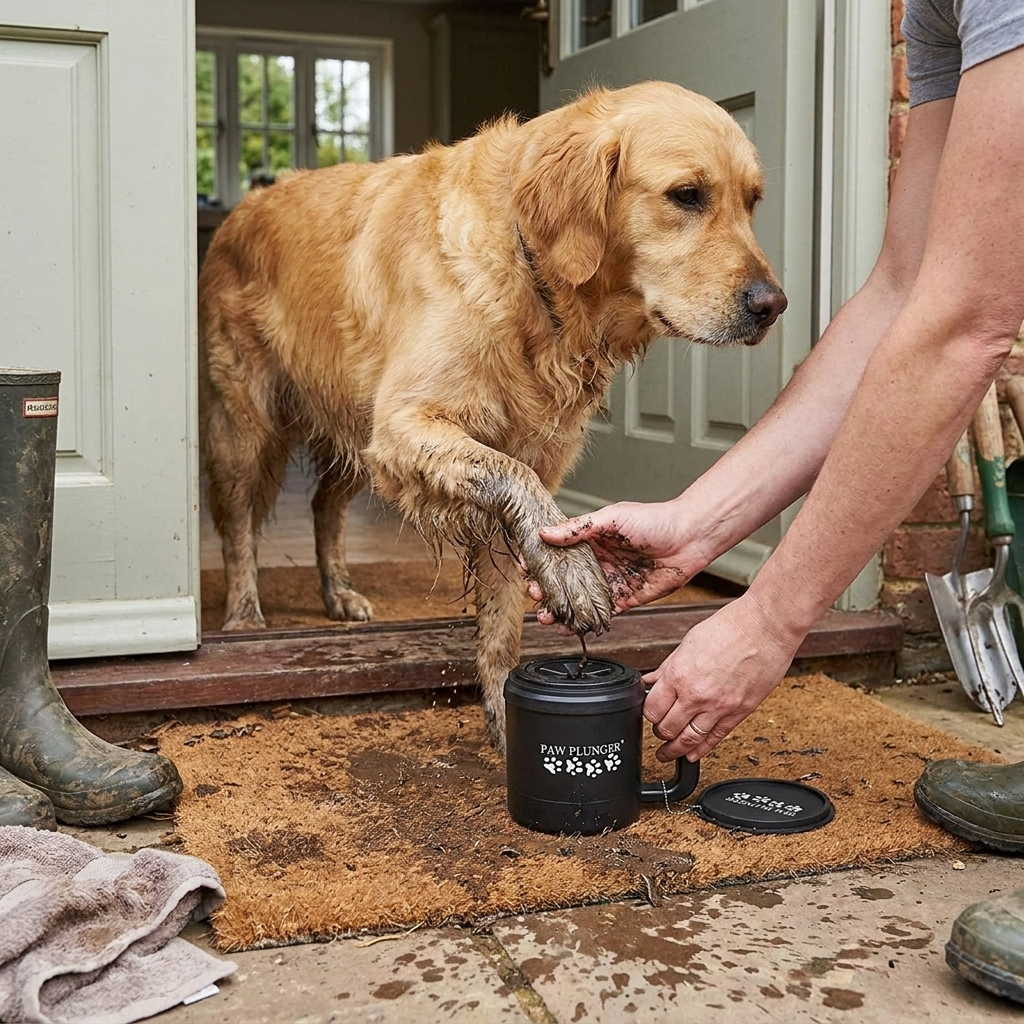 Paw Plunger Gentle Paw Cleaner