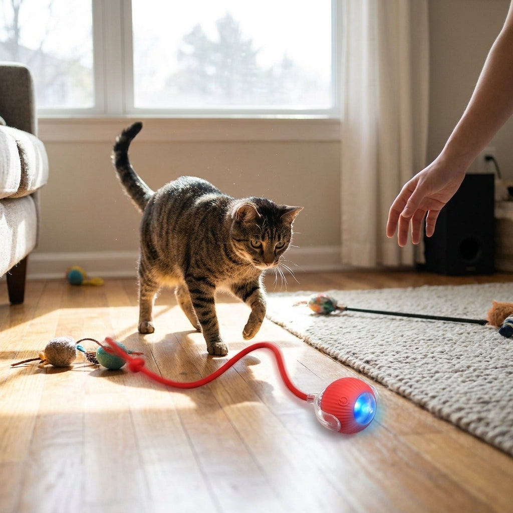 Miroken Smart Rolling Ball Interactive Cat Toy