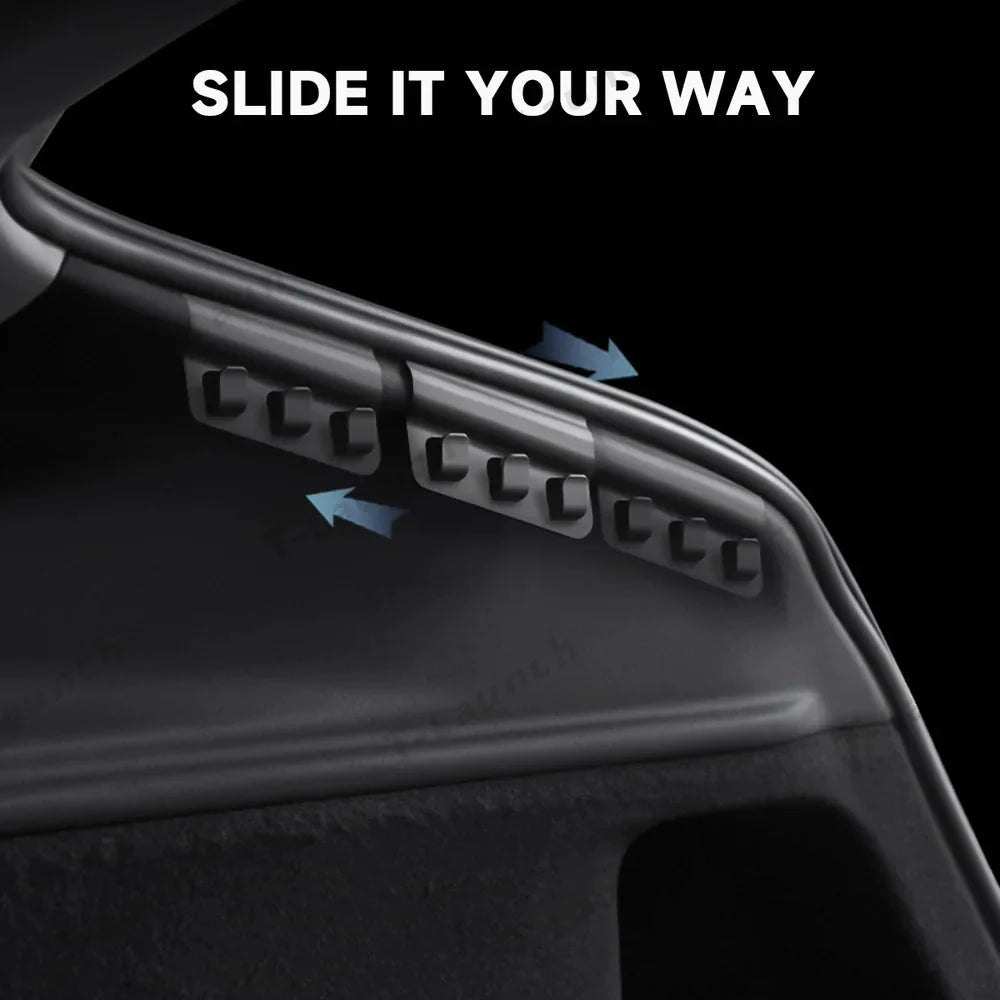Hidden Trunk Grocery Bag Hook for Tesla Model Y Juniper 2025+