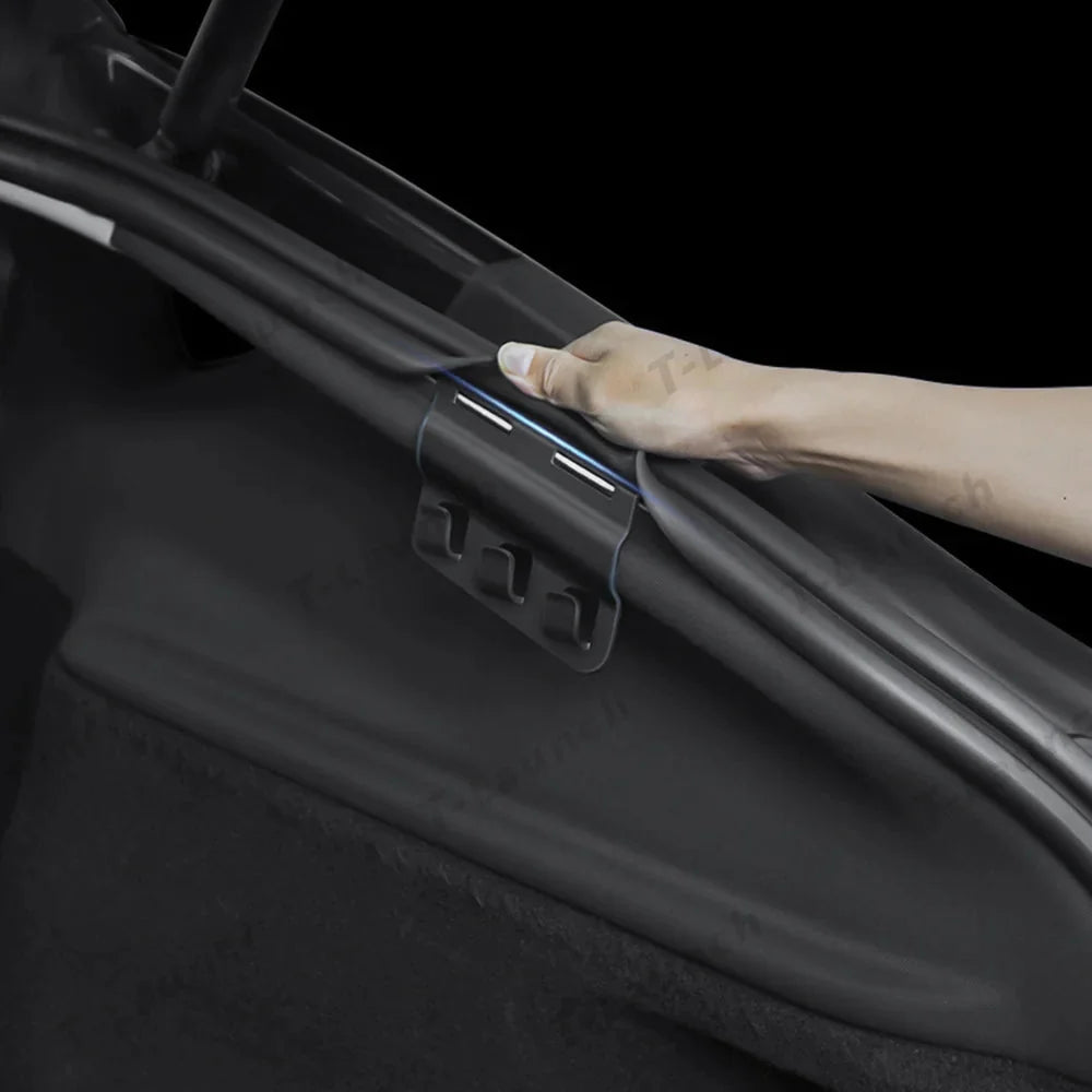 Hidden Trunk Grocery Bag Hook for Tesla Model Y Juniper 2025+