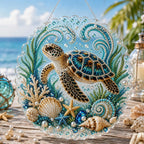 Ocean Pearl Art DIY Hanging Ornament Kit, Acrylic Hanging Ornament for Window Home Decor
