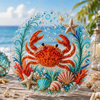 Ocean Pearl Art DIY Hanging Ornament Kit, Acrylic Hanging Ornament for Window Home Decor