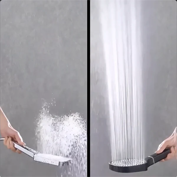 High-Pressure Filtered Shower Head with Turbo Boost and 3 Spray Modes