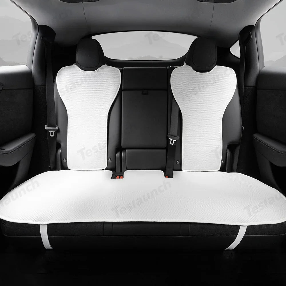 Ice Silk Breathable Air Mesh Seat Cushion for Tesla Model Y Juniper 2025+