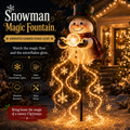 Snowman Magic Fountain-Flowing Snowflake LED Christmas Garden Light❄️