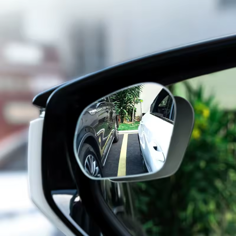 Blind Spot Adjustable Frameless Rearview Mirror Set