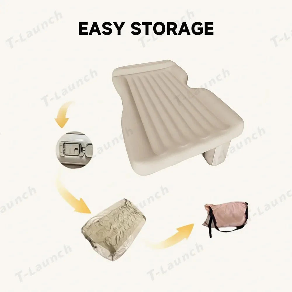 Inflatable Rear Seat Camping Air Mattress for Tesla Model 3/Y/S/X