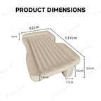 Inflatable Rear Seat Camping Air Mattress for Tesla Model 3/Y/S/X