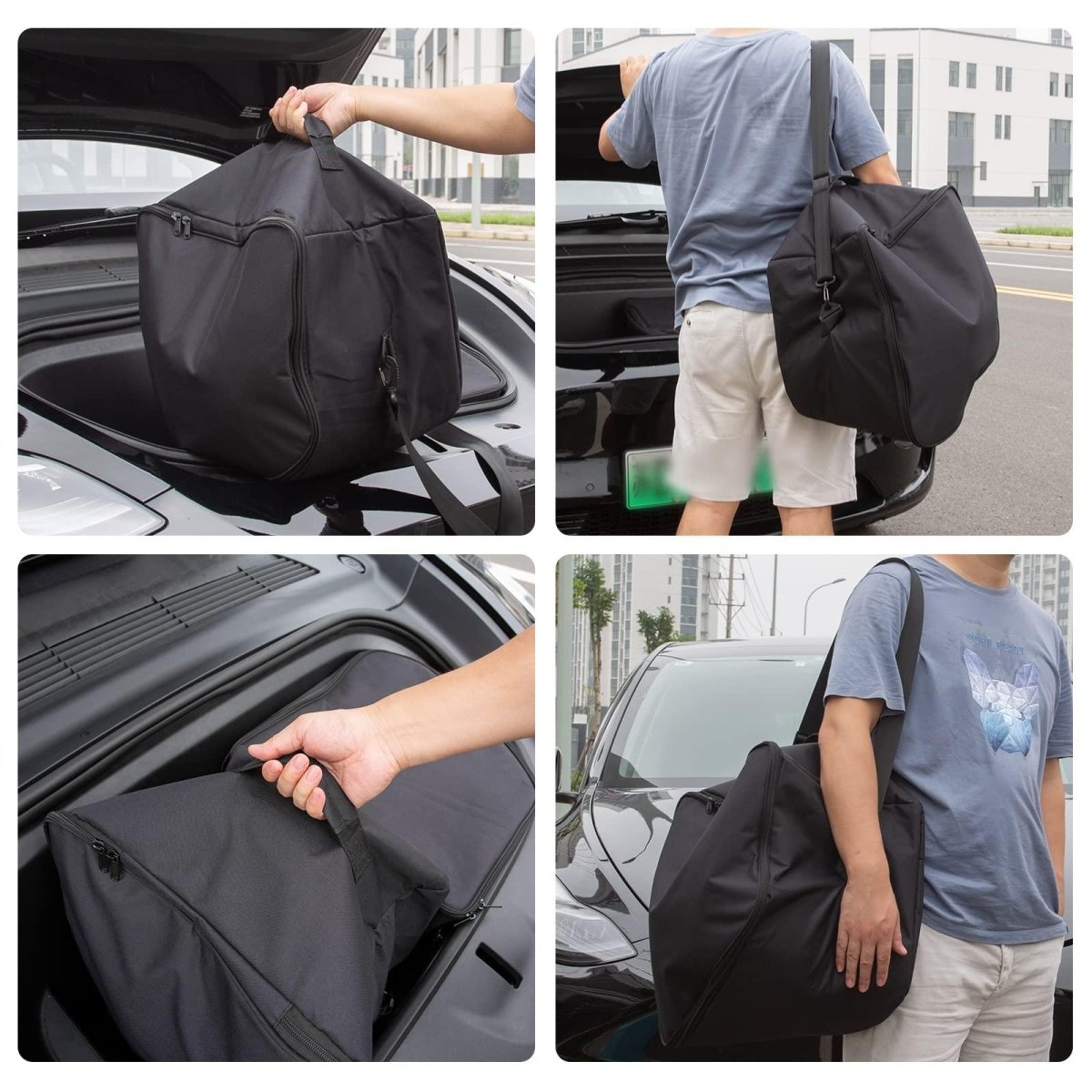 Insulation And Waterproof Custom-Fit Frunk Luggage Bag For Tesla Model 3/Y (2017+)