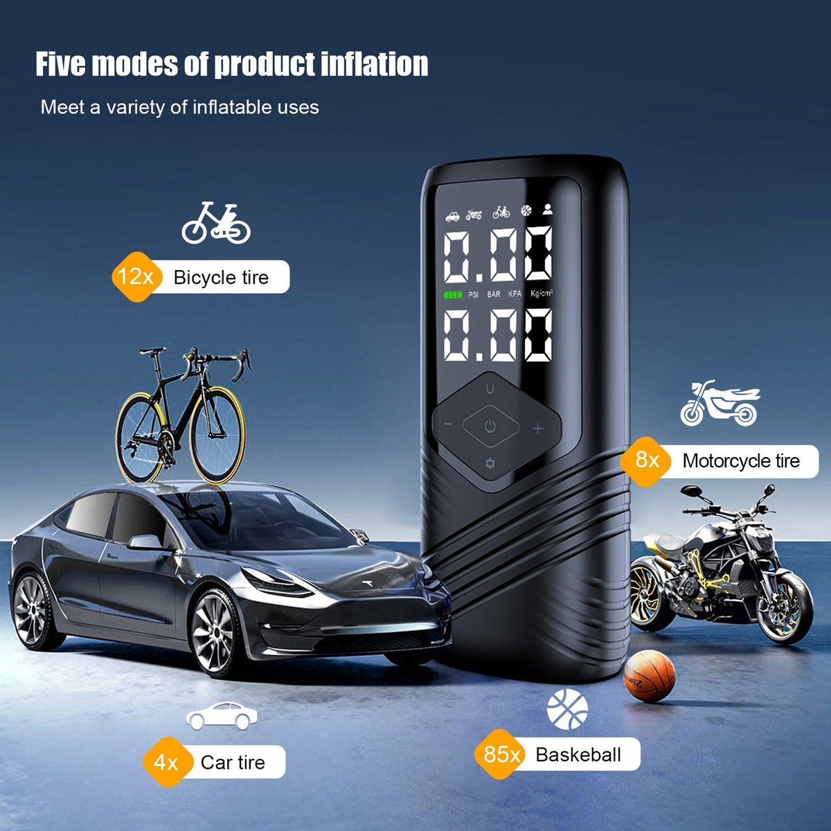 Intelligent Tire Pump for Cars