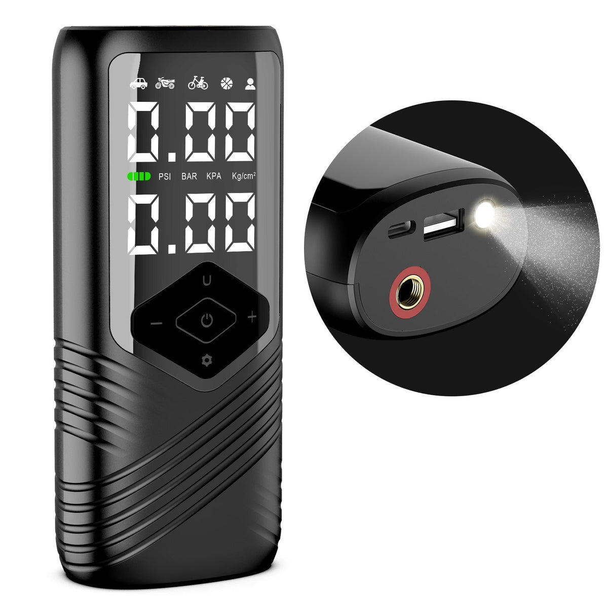 Intelligent Tire Pump for Cars