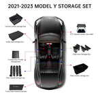 Interior Organizer Set for 2021-2024 Tesla Model Y