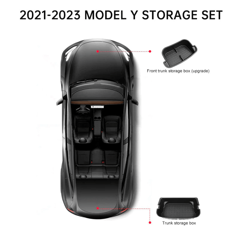 Interior Organizer Set for 2021-2024 Tesla Model Y