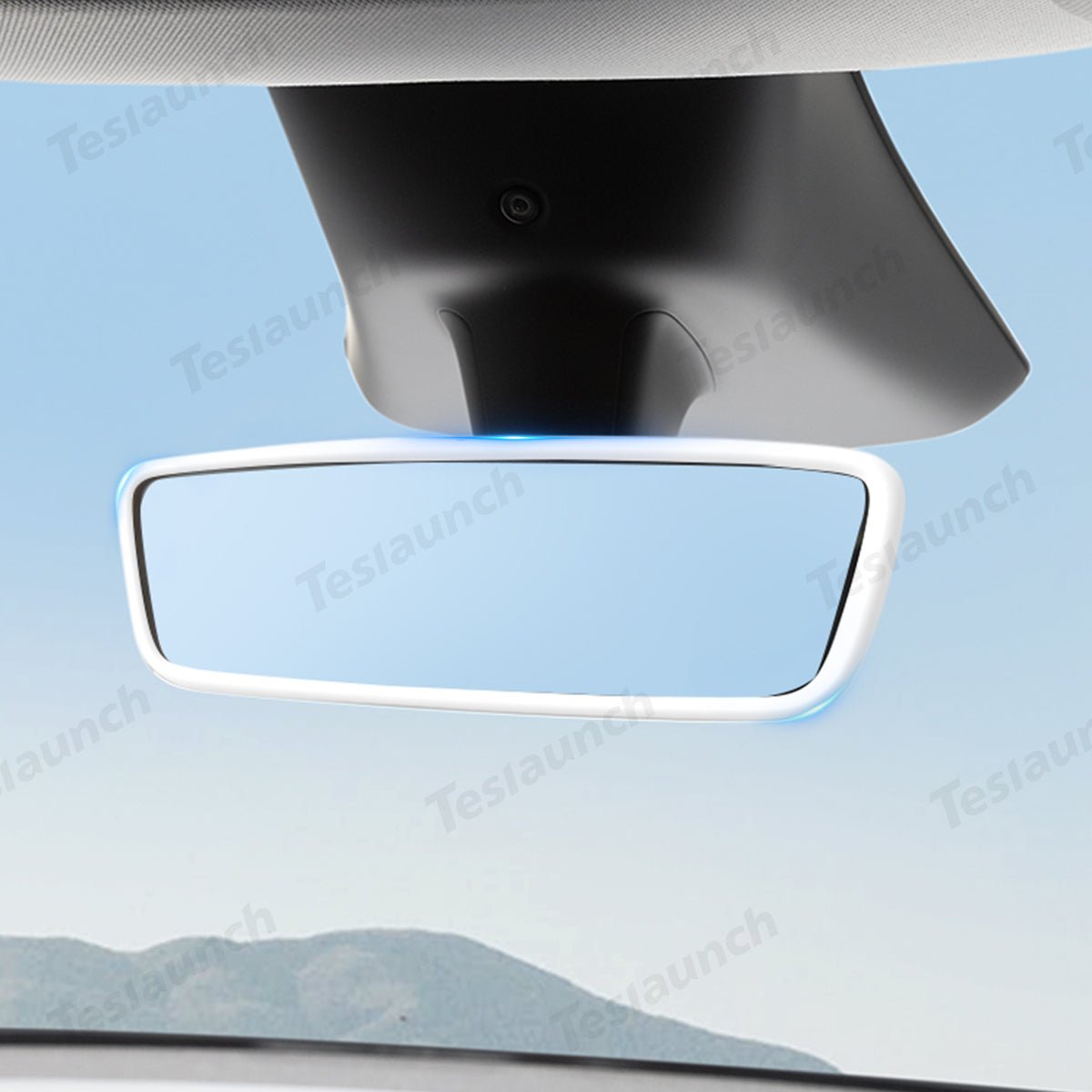 Interior Rearview Mirror Trim Cover for Tesla Model 3/Y